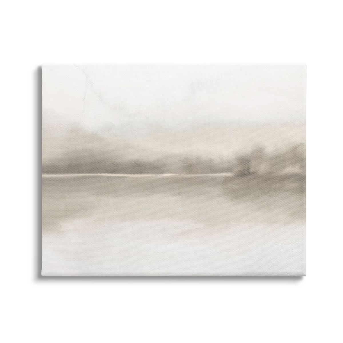 Stupell Industries Hazy Lakeside Landscape Reflection Modern Abstract Design Canvas Wall Art | Target