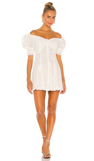 Off Shoulder Mini Dress | Revolve Clothing (Global)