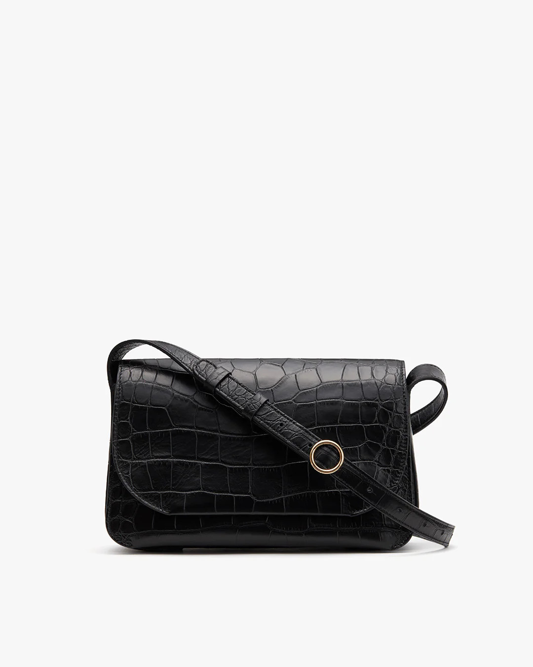 Concertina Shoulder Bag (Croco) | Cuyana