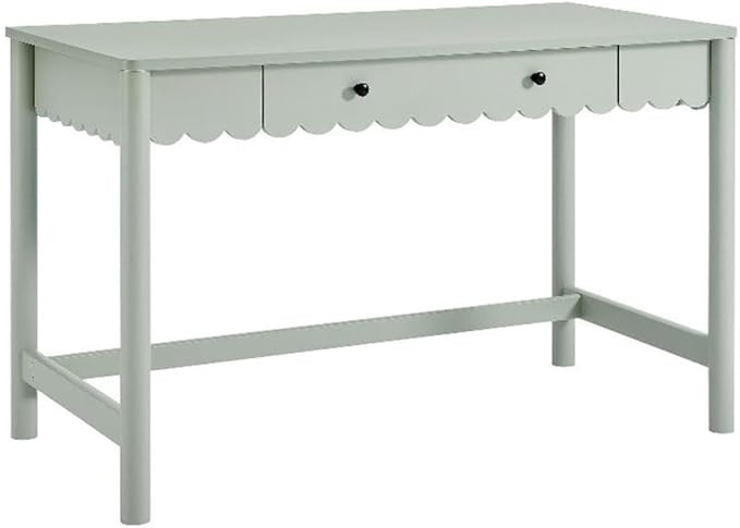 Modway Emmeline Scallop Desk in Sage | Amazon (US)