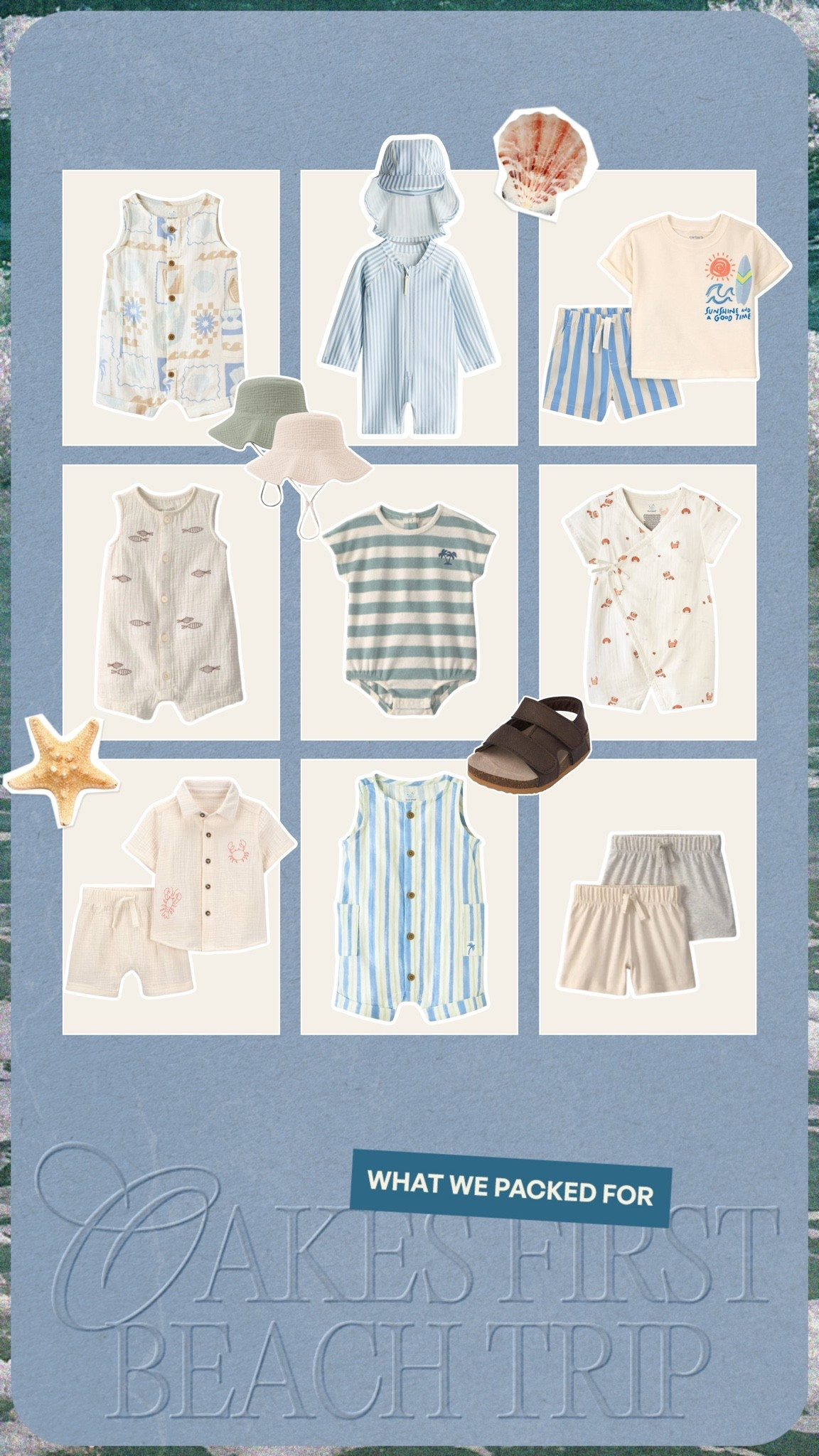 What we packed for Oakes’ heading to the beach🐚🌊🩵

#LTKBaby #LTKTravel #LTKSwim