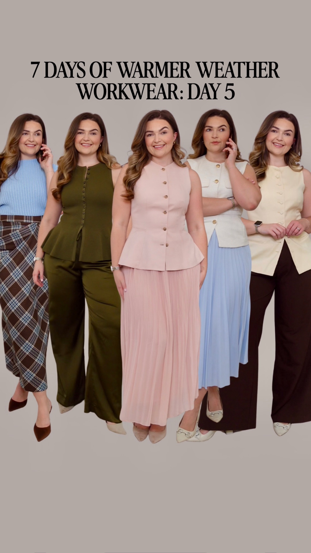 Your next instalment of warmer weather workwear & today we’re talking colour for the office!!

#LTKspring #LTKworkwear #LTKmodest