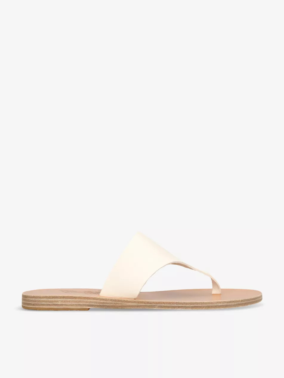 Mera toe-post leather sandals | Selfridges