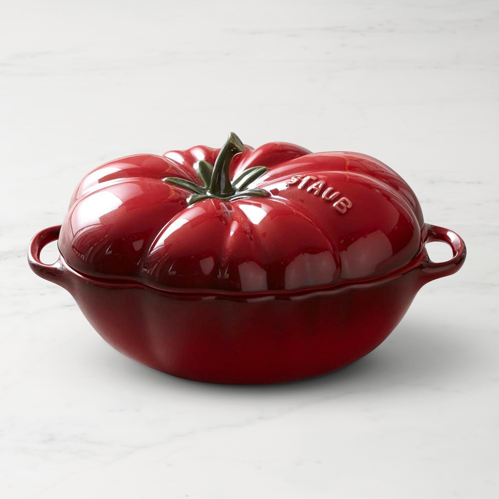 Staub Stoneware Petite Tomato Cocotte | Williams-Sonoma