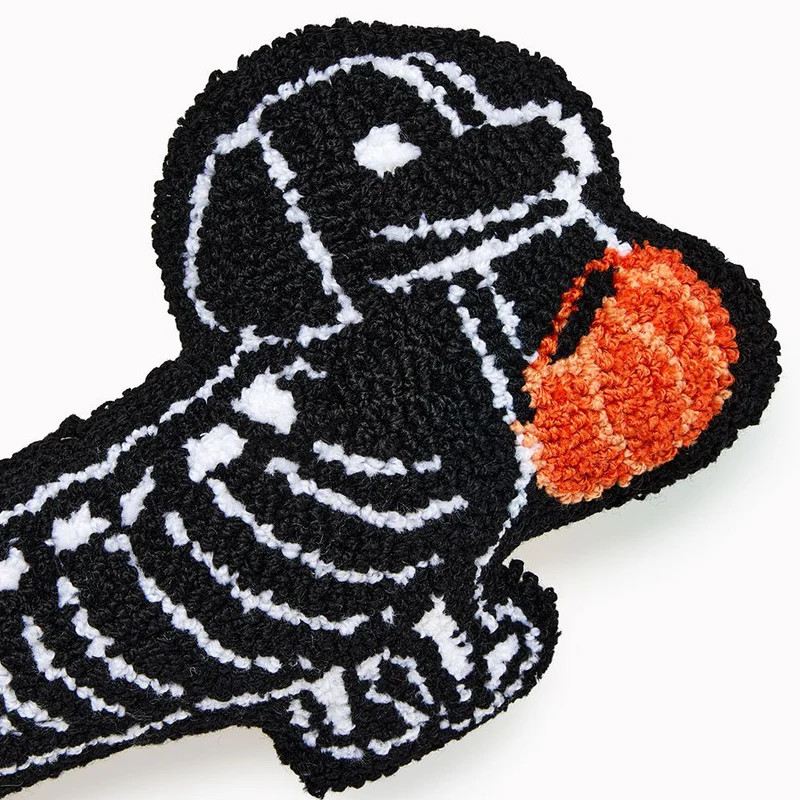 Shaped Skeleton Dachshund Pillow | Barnes & Noble