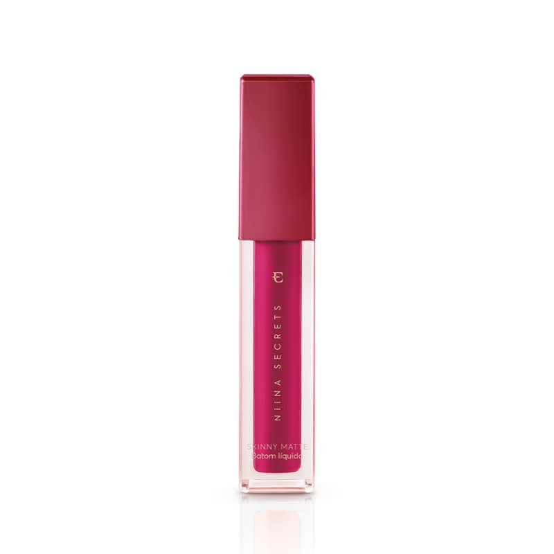 Batom Líquido Pink Peônia Niina Secrets Skinny Matte 5ml | Eudora (BR)
