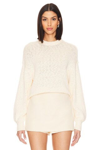 Lovers and Friends Delara Sweater in Ivory from Revolve.com | Revolve Clothing (Global)