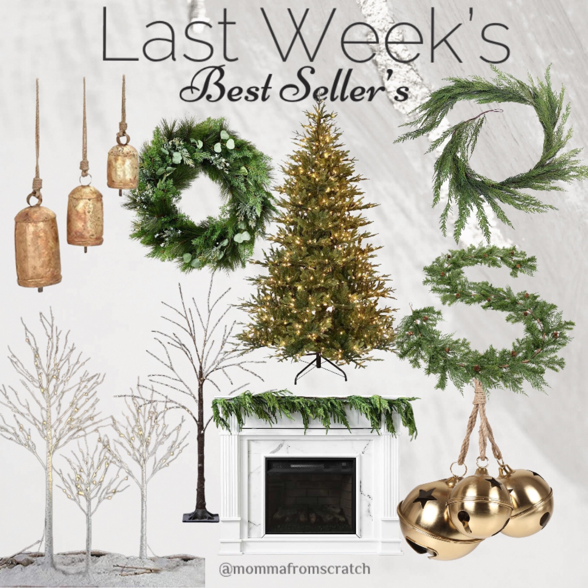 Christmas Best sellers, follower favorites, Christmas decor, Christmas garland and bells, Christmas trees and twinkle trees

#LTKstyletip #LTKHoliday #LTKhome