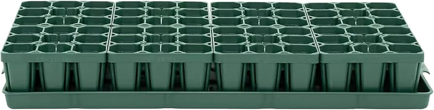 Vego garden Seedling Suite Products, 8 Pack Standard Seedling Trays with 10" x 20" Bottom Waterin... | Amazon (US)