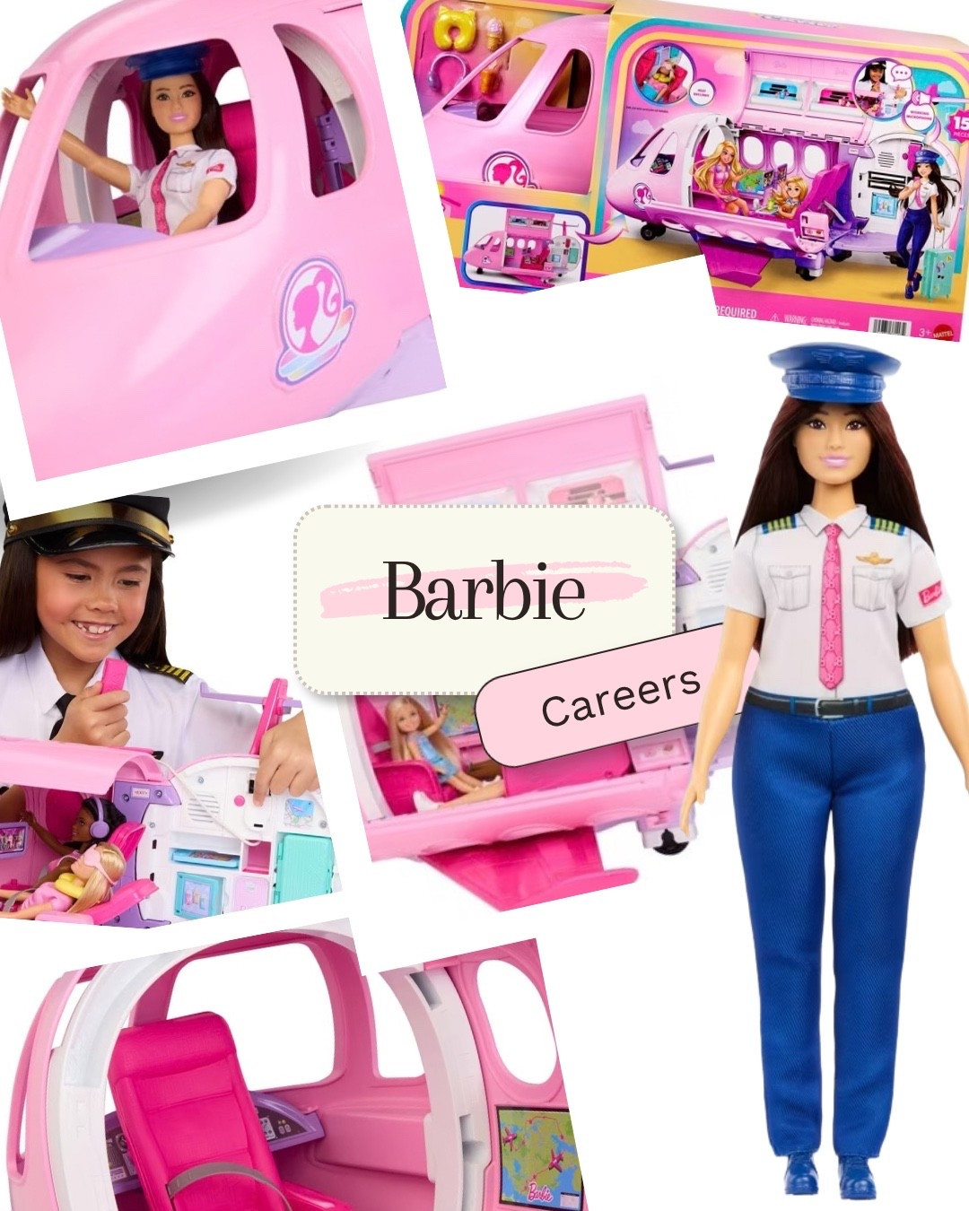 Barbie Careers: Pilot and Dreamland Airplane

#LTKmomlife #LTKKids #LTKSaleAlert