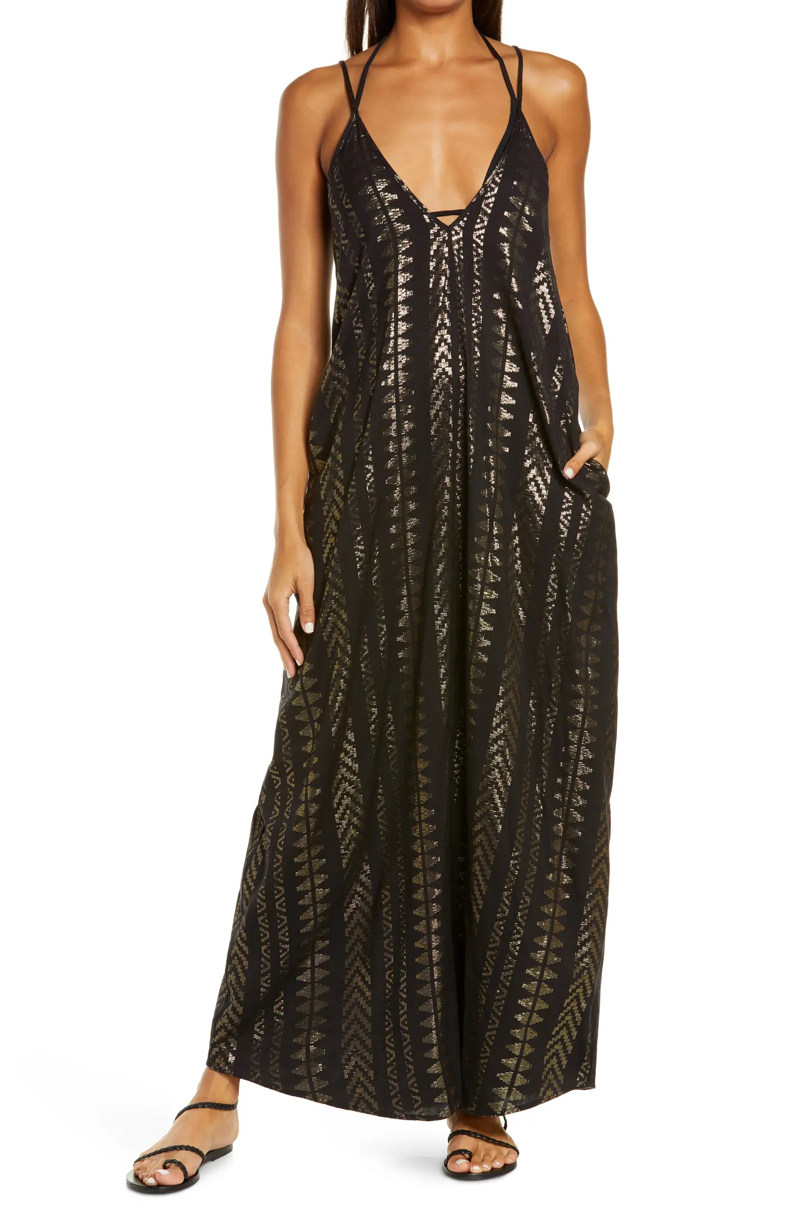 Elan Cover-Up Maxi Slipdress | Nordstrom | Nordstrom