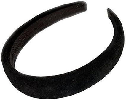 Black Velvet Feel Alice Hair Band Headband 2.5cm (1) Wide by Pritties Accessories | Amazon (UK)
