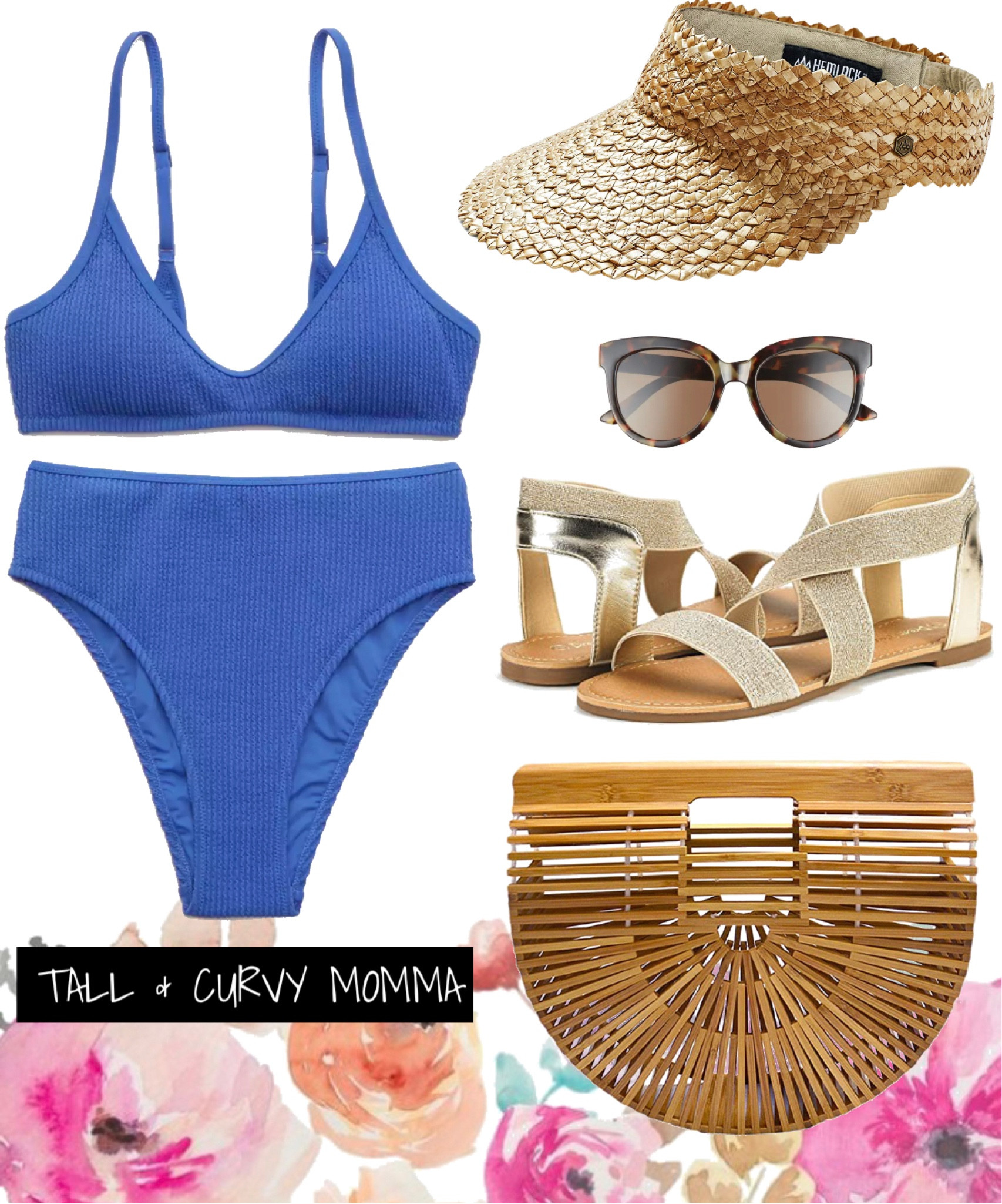 SWIM // bikini. High waisted. Multiple colors and styles. Aerie. Clutch. Vacation outfit. Summer. Spring break. Petite. Plus. Sandals. Amazon finds. Hemlock hat. Visor. Lake. Beach  

#LTKunder50 #LTKitbag #LTKswim
