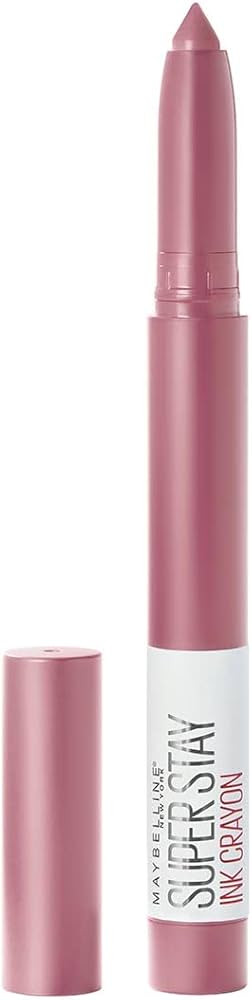 Maybelline Super Stay Ink Crayon Lipstick Makeup, Precision Tip Matte Lip Crayon with Built-in Sh... | Amazon (US)