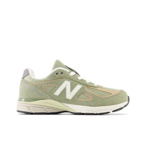 New Balance Kids' 990v4 Sneakers - Green/White (Size 11.5) | New Balance Athletics, Inc.