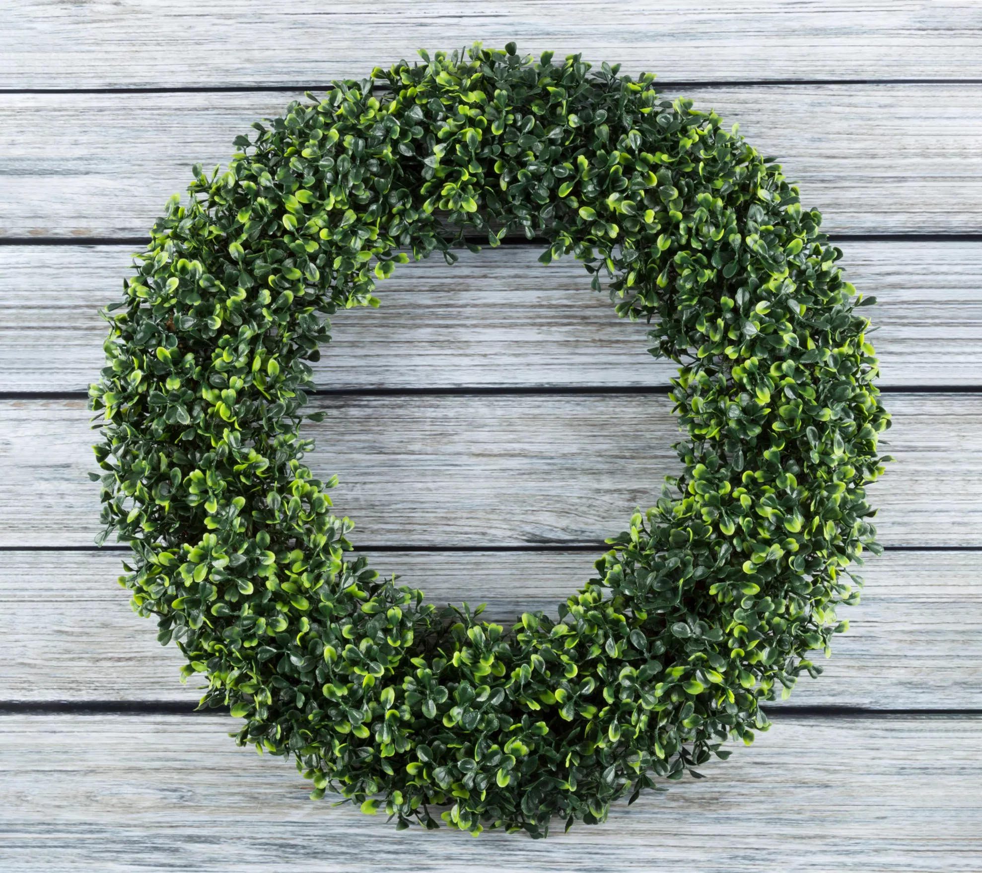 Make Your Selection: Nature Spring 19.5" Artificial Boxwood Wreath | QVC