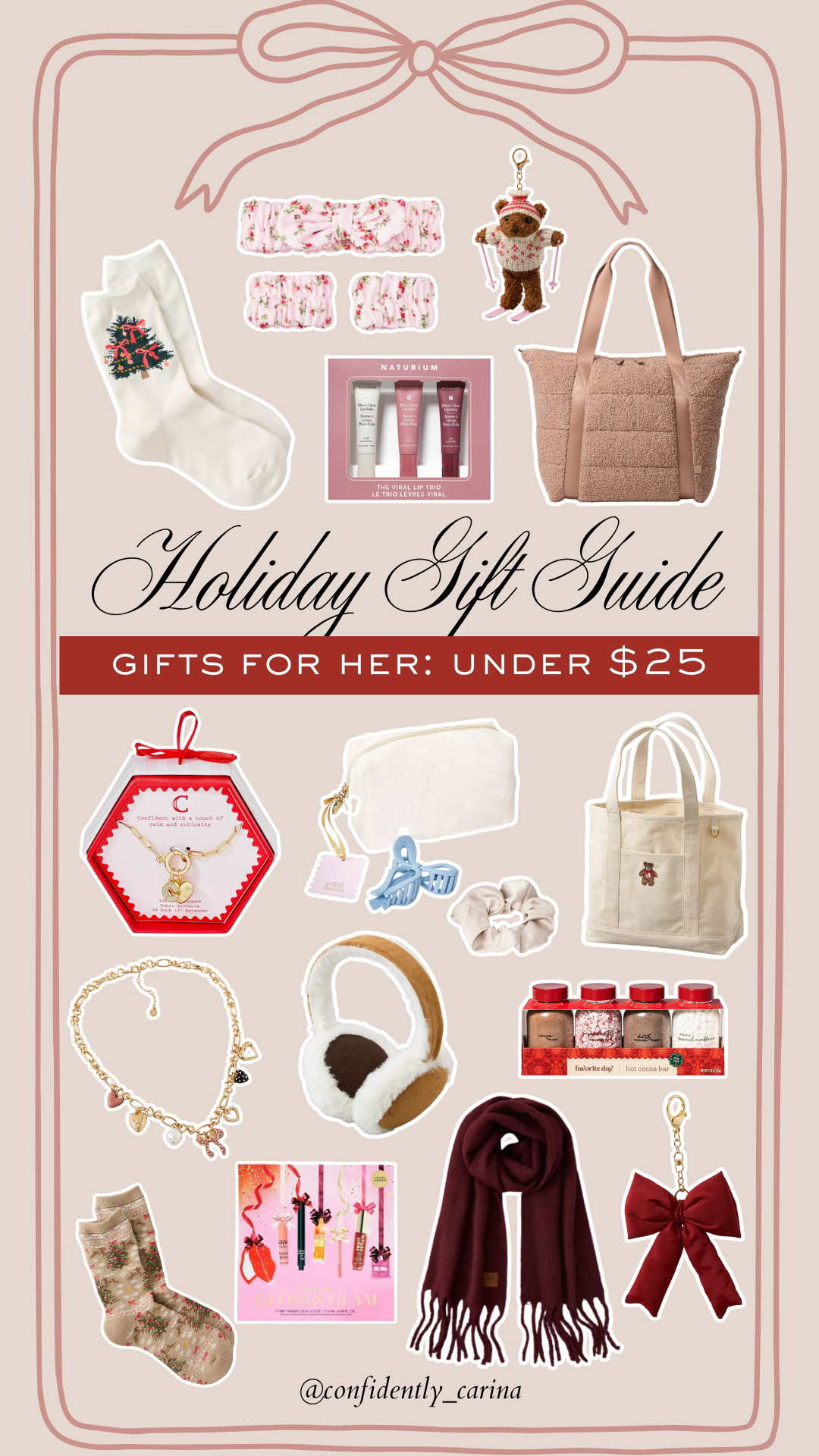  Gifts for her under $25! 🎁

Gifts for her, gift guide, gift ideas, jewelry, purses, holiday sets, holiday socks, gifts under $25

 

#LTKHoliday #LTKCyberWeek #LTKGiftGuide