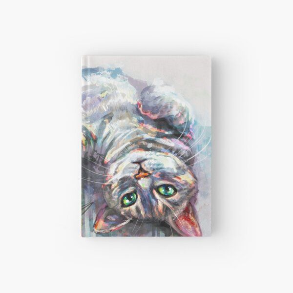 Project Caturday - Olivia Hardcover Journal by joliealicia | Redbubble (US)