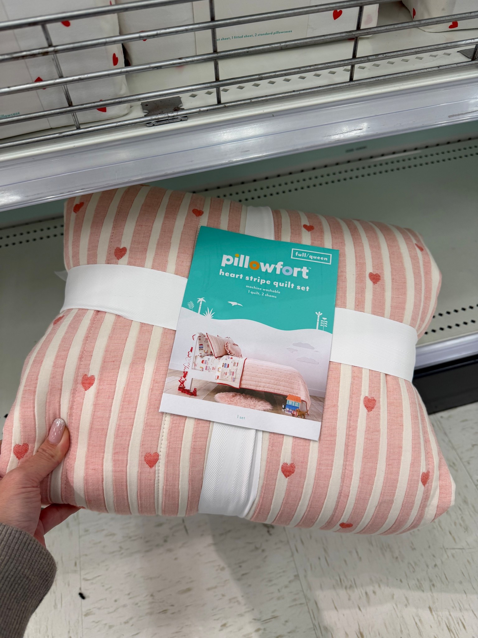 THE CUTEST Valentines quilt ❤️ 

#LTKHome #LTKFindsUnder100 #LTKKids