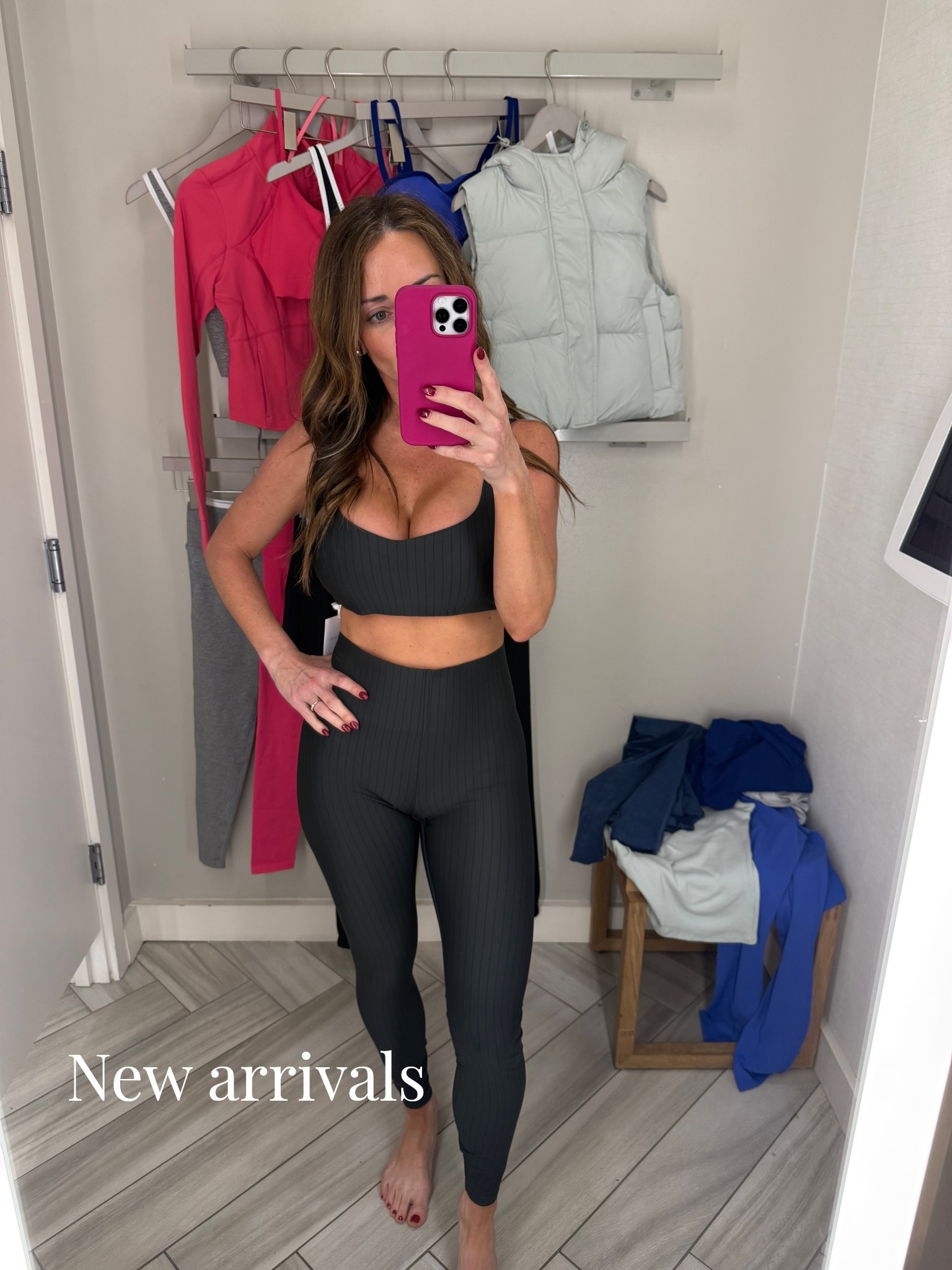 New pin striped collection arrivals! 

#LTKFindsUnder50 #LTKActive #LTKfitnessgoals