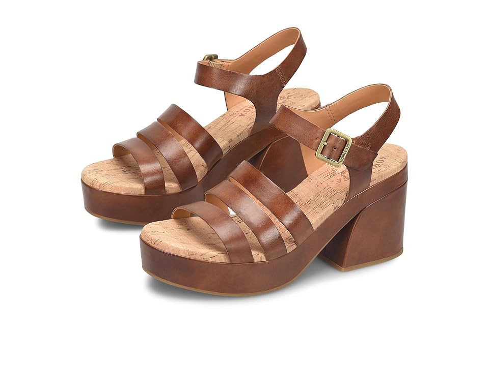 Kork-Ease Pasha Women's Sandals Brown : 7 M, Leather | Zappos