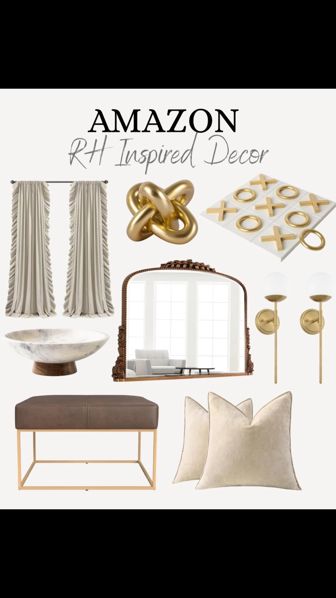 Amazon RH Inspired

#LTKSeasonal #LTKHome #LTKmorningroutine