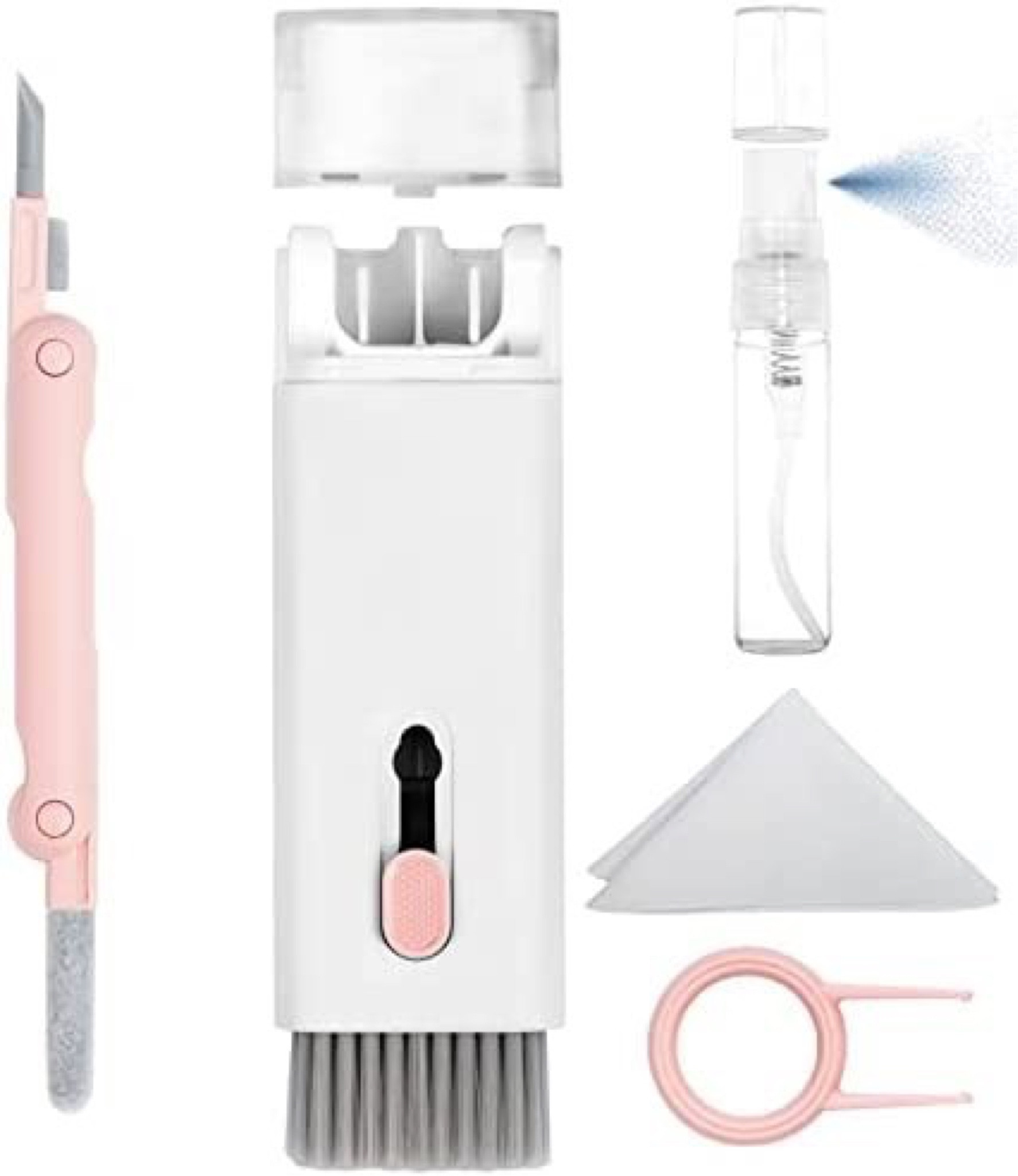 Laptop Screen Keyboard Earbud Cleaner Kit for Airpods Pro MacBook iPad iPhone iPod, walrfid Electronics Airpod Cleaning Pen Brush Tool for PC TV Phone Computer Headphone - 5ml Screens Cleaners Spray

#LTKhome #LTKworkwear #LTKGiftGuide