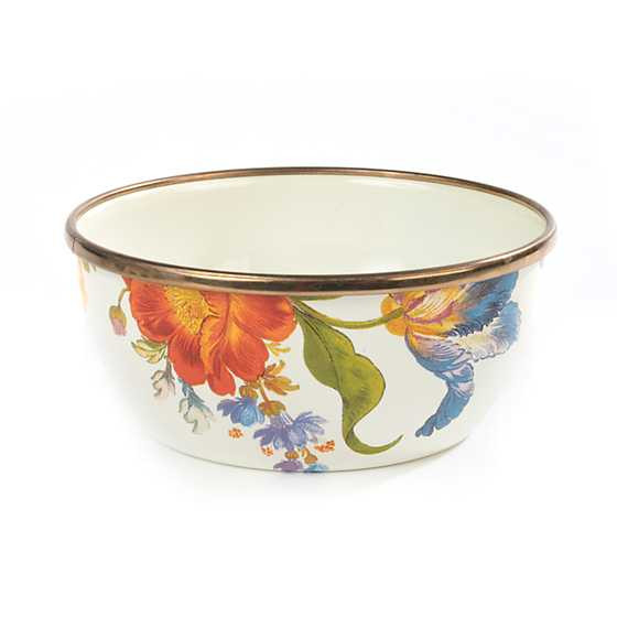 White Flower Market Pinch Bowl | MacKenzie-Childs