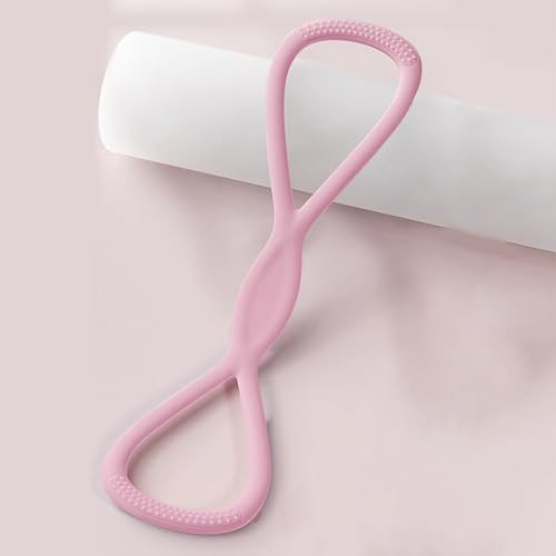 Figure 8 Resistance Band, 2025 New Figure 8 Resistance Bands for Women, Exercise Band with Handles for Working Out, Arm, Back, Fullbody Yoga Pulling Rope, Elastic Stretch Bands（15 LB(Pink) | Amazon (US)