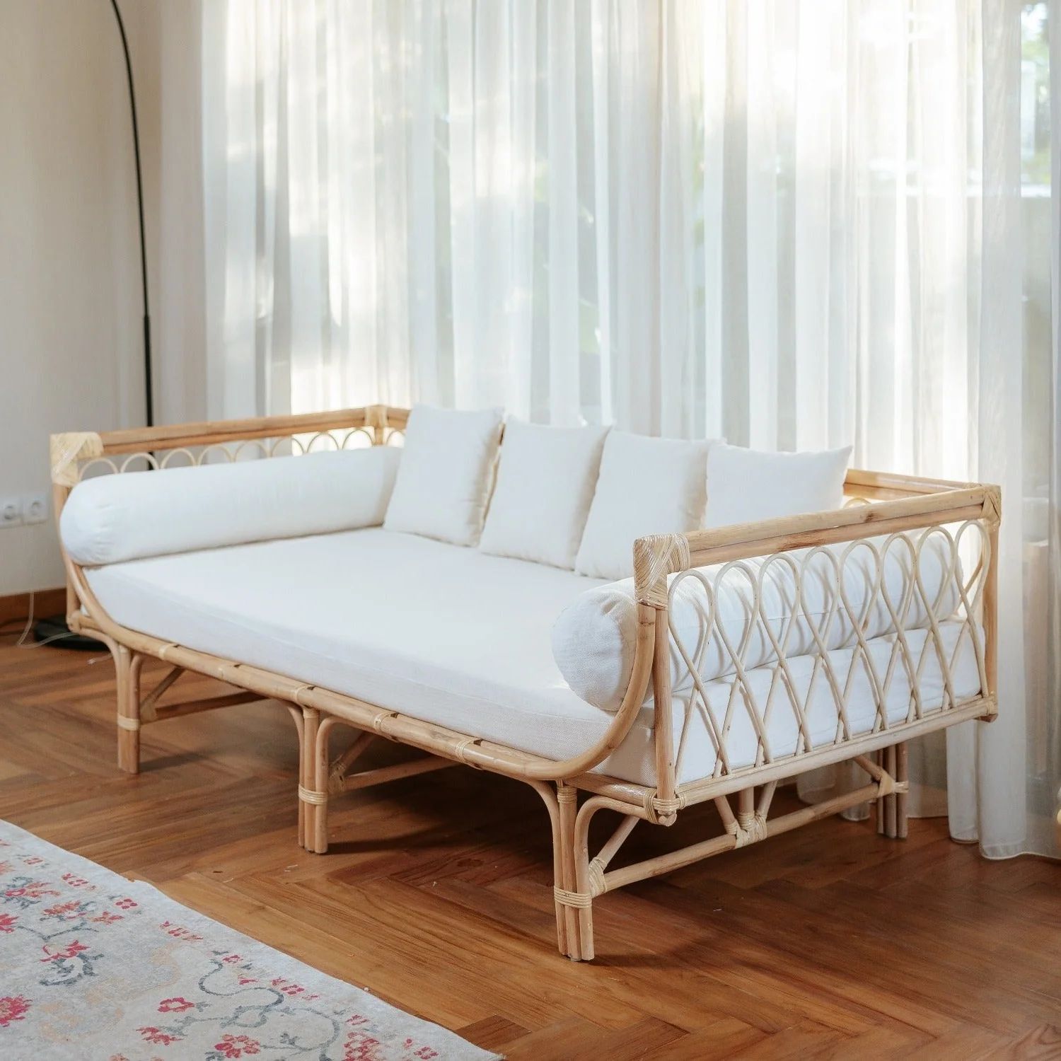 Rattan Tropisk Daybed | France and Son