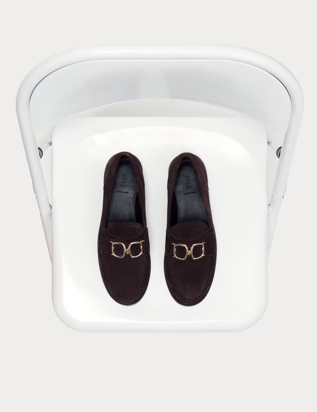 Suede Trim Loafers | Marks & Spencer (UK)