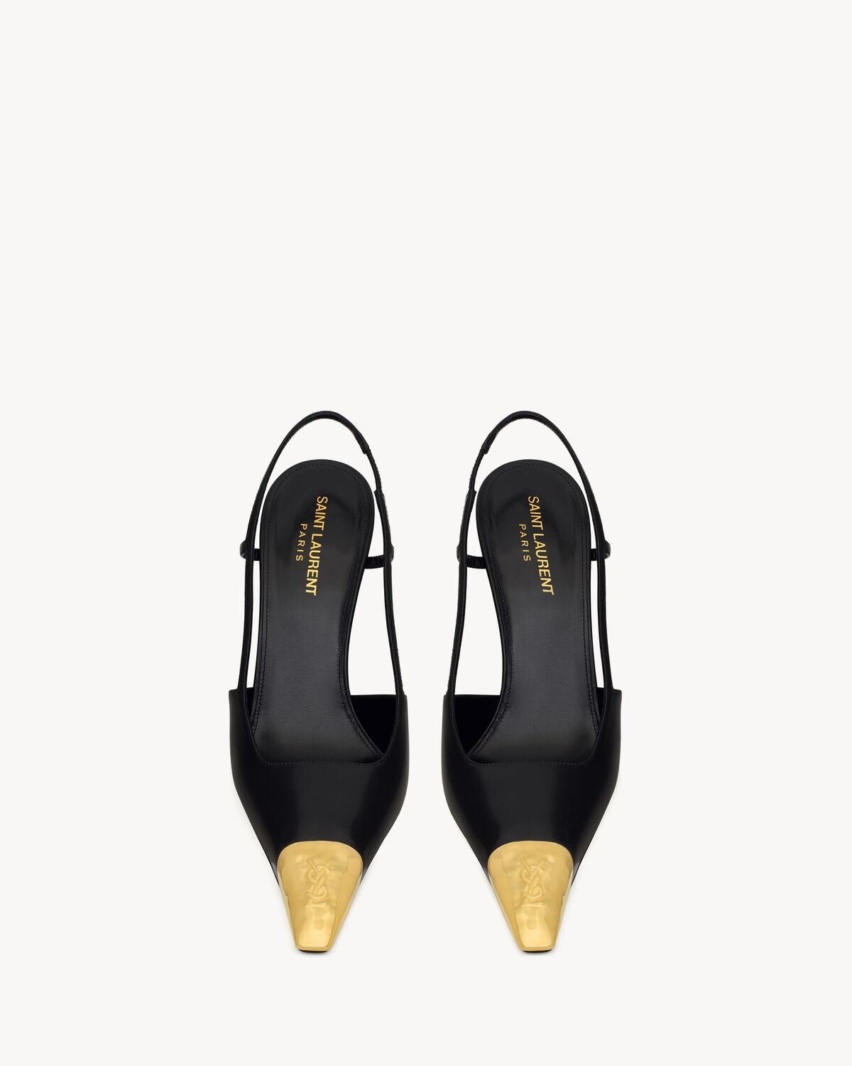 jeanne slingback pumps in smooth leather | Saint Laurent Inc. (Global)