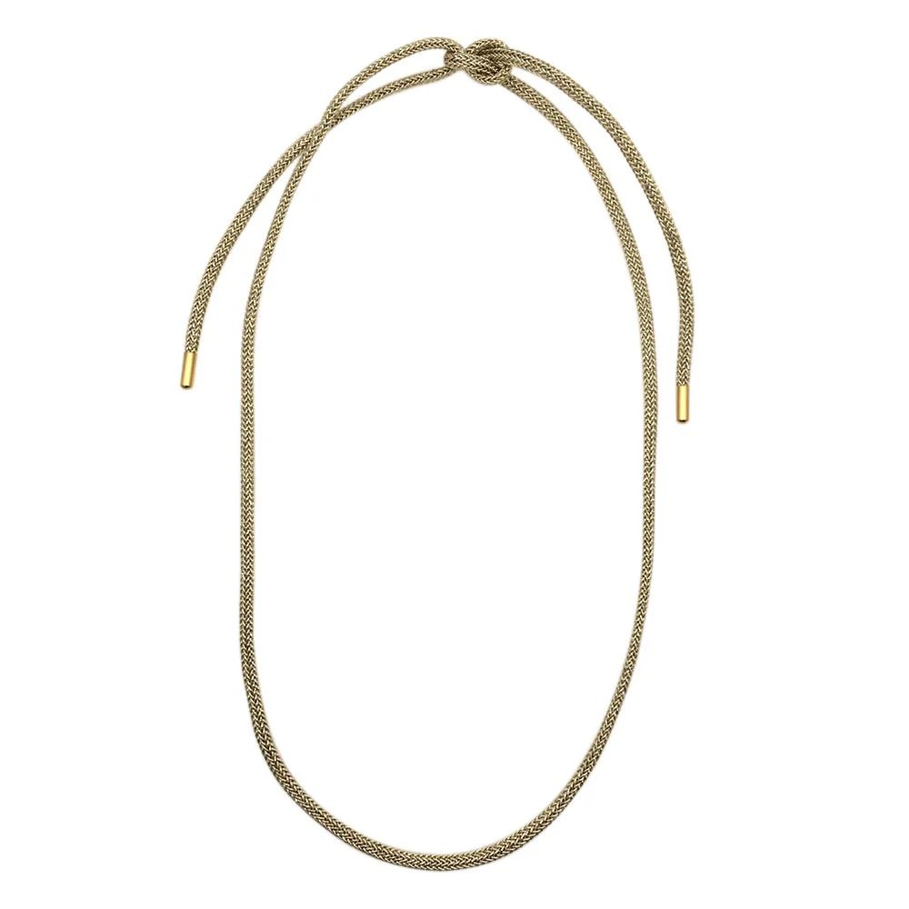 Gold Lurex Necklace Cord | HART