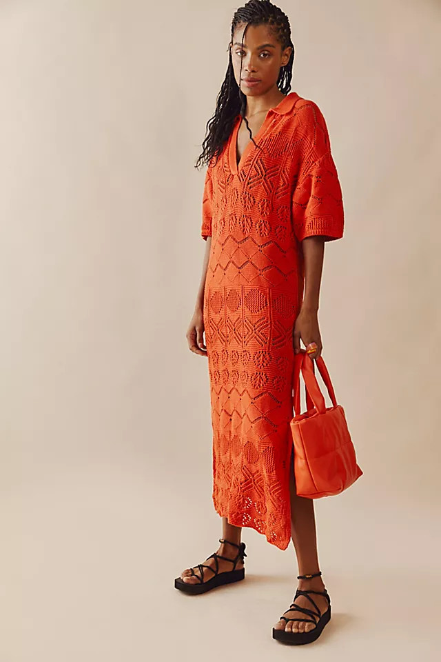 Islamorada Fauxchet Sweater Maxi | Free People (Global - UK&FR Excluded)