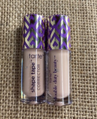 Tarte PEACH Shape Tape Corrector Double Duty Beauty, 2 Travel Minis! | eBay US