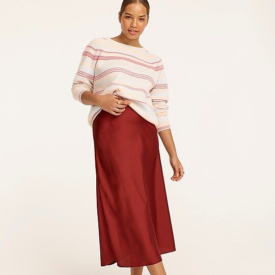 Pull-on slip skirt | J.Crew US