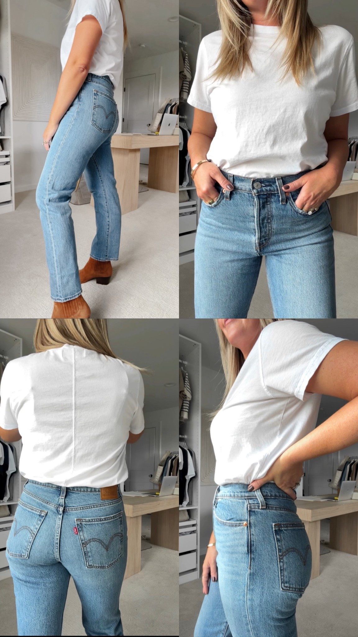 The most perfect pair of CLASSIC @levis denim. Wash is Invest Access #levispartner Wash is Invest Access. I take my larger size. 

#LTKFindsUnder100