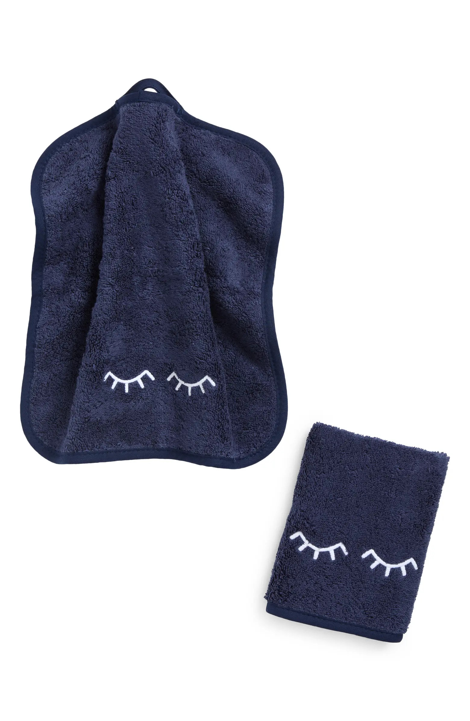 2-Pack Organic Cotton Terry Makeup Towels | Nordstrom