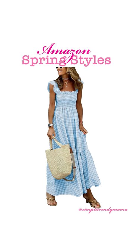 this dress is soo pretty! comes in other colors too! 

#amazon #springstyle

#LTKfindsunder100 #LTKstyletip #LTKfindsunder50
