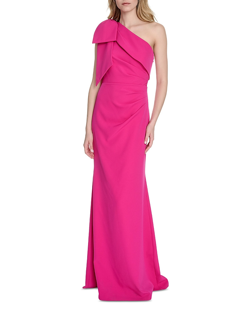 Eliza J One Shoulder Bow Gown | Bloomingdale's (US)