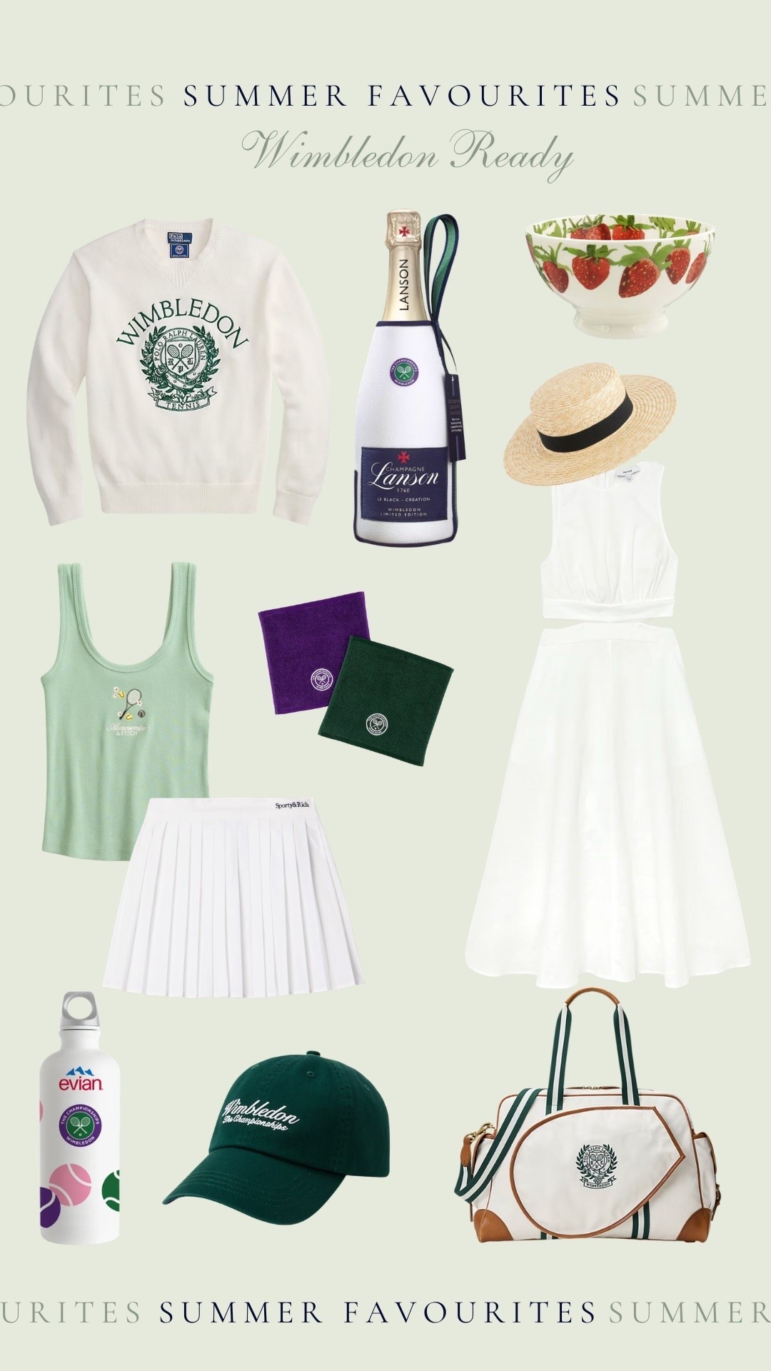 Getting courtside ready; my favourite Wimbledon-inspired items 🎾👒

#LTKsummer #LTKeurope #LTKluxury