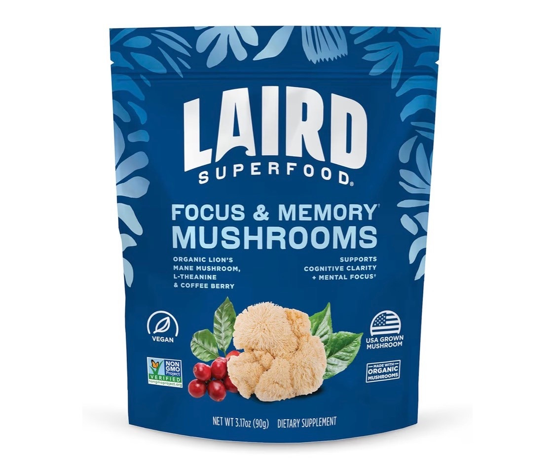 Great to help with memory!

Add to your coffee or smoothies ☕️
We used this and so does my mom

Laird Superfood Organic Focus and Memory Mushroom Blend with Lion’s Mane, L-Theanine, and Coffee Berry, 3.17 oz. Bag, Pack of 1

#LTKfoodie #LTKOver40 #LTKfitnessgoals