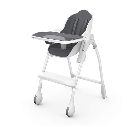 Oribel Cocoon 3-Stage High Chair, Slate | Amazon (US)