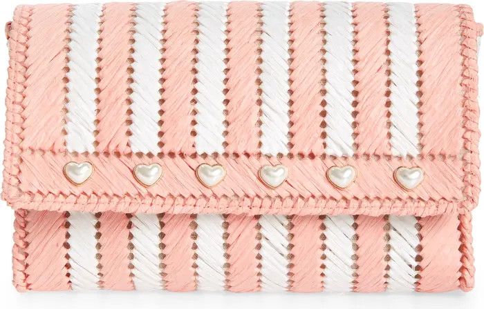 Gizelle Straw Clutch, Nordstrom Clutch, Nordstrom Straw Bag, Vacation Style, Nordstrom Anniversary  | Nordstrom