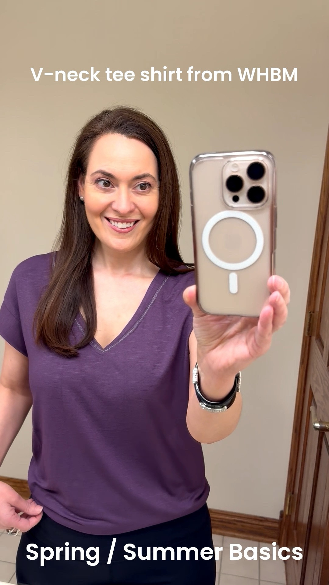 A v-neck short sleeve tee shirt is a great basic piece you’ll need for your Spring / Summer wardrobe. I love these tees from WHBM. They’re available in a variety of colors. The tees wash well and I get so much use out of mine. 

#LTKOver40 #LTKSaleAlert #LTKSeasonal