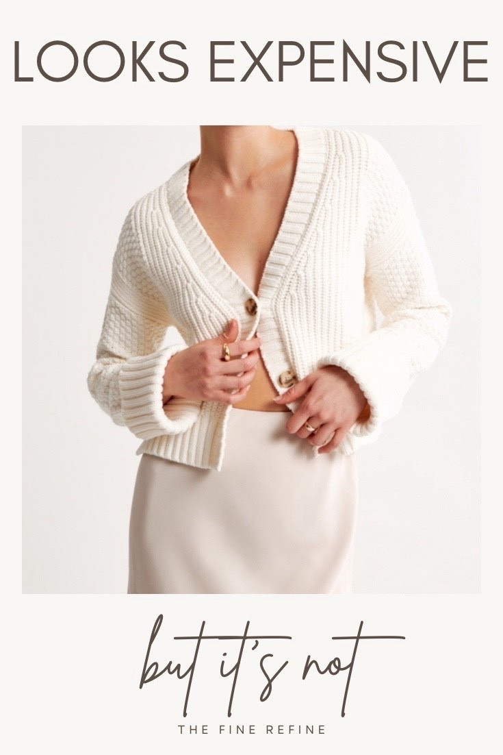 A timeless, Parisian-style cardigan that looks expensive thanks to its knit texture and neutral tone — without the luxury price #LookForLess

#LTKFindsUnder50 #LTKFindsUnder100 #LTKPetite