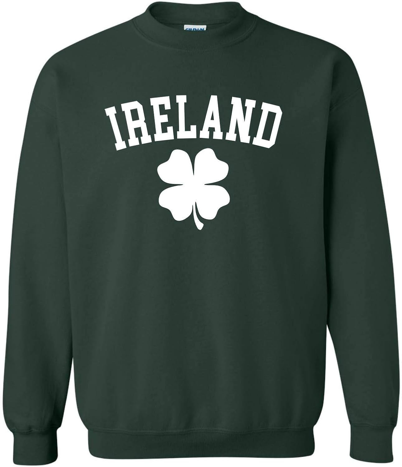 ALLNTRENDS Adult Sweatshirt Ireland 4 Leaf Clover Lucky St Patrick's Irish Top | Amazon (US)