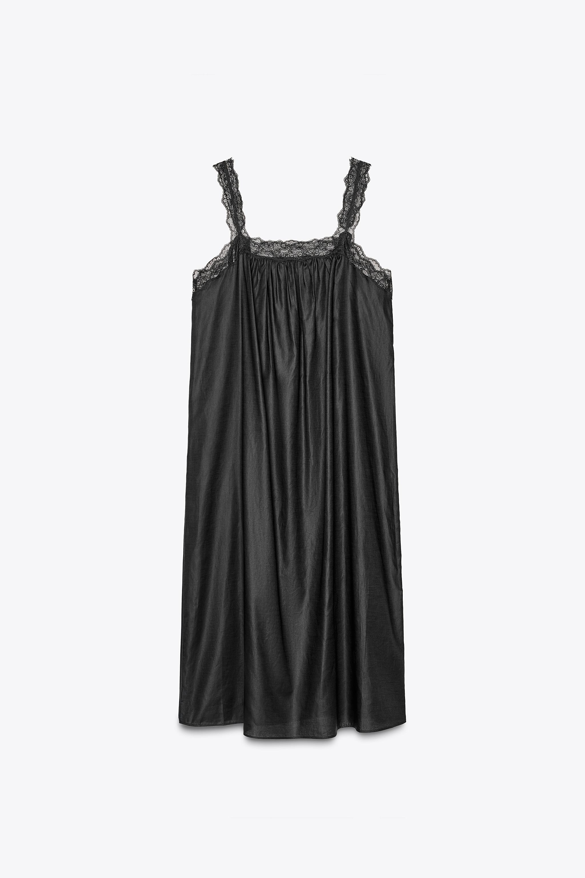 ZW COLLECTION LACE MIDI DRESS | Zara UK
