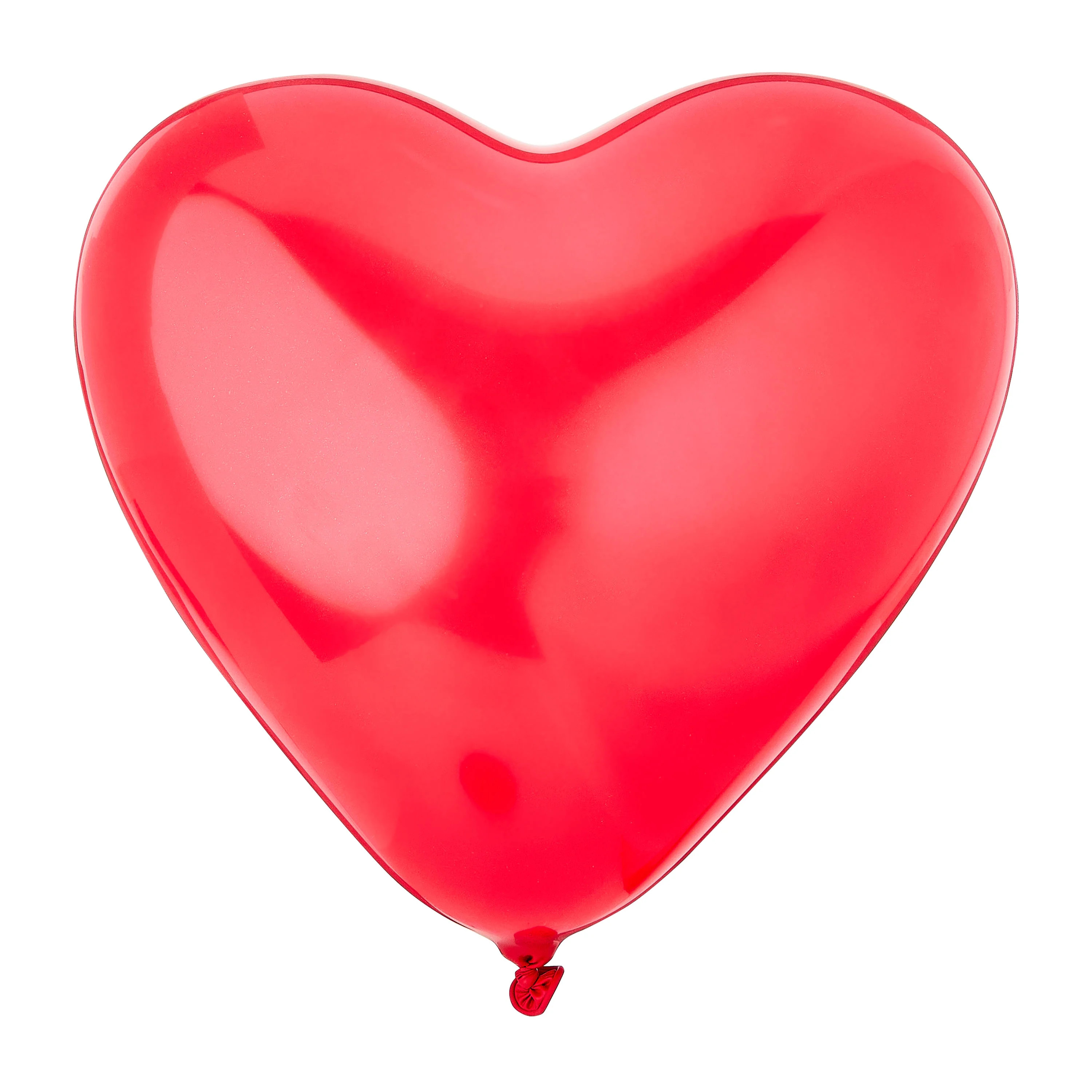 12" Red Heart Shaped Latex Balloons, 5 Pieces, by Way To Celebrate | Walmart (US)
