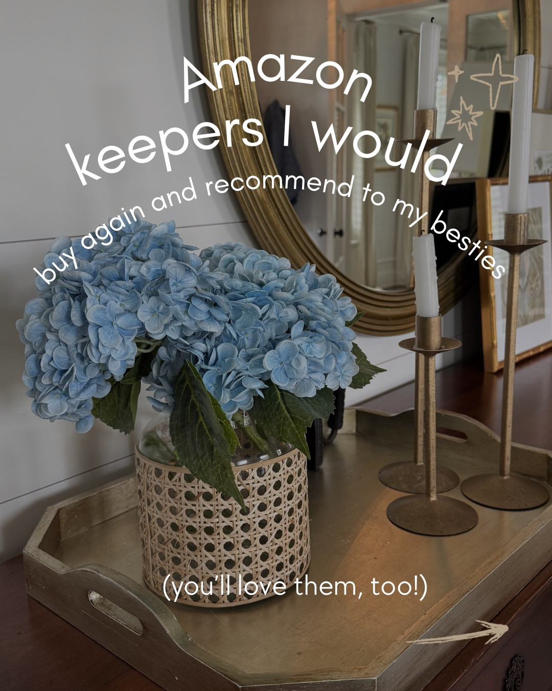 Amazon home items I would definitely repurchase if the house caught fire. Many of them are on flash sale today. Easy little home upgrades and one Serena and lily tray that I had to add in because it’s just so pretty! :) 


.
Home finds 2026 | Amazon home | best home items from Amazon | home upgrades on a budget | home improvement items | new home purchases | faux flowers | home decor 2026

#LTKmomlife #LTKHome